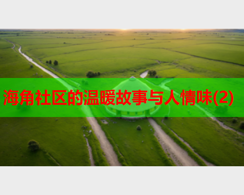 海角社区的温暖故事与人情味(2)  第2张